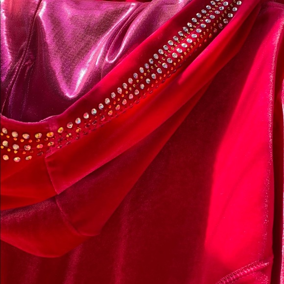 Beautiful pink velour track suit - Picture 9 of 16